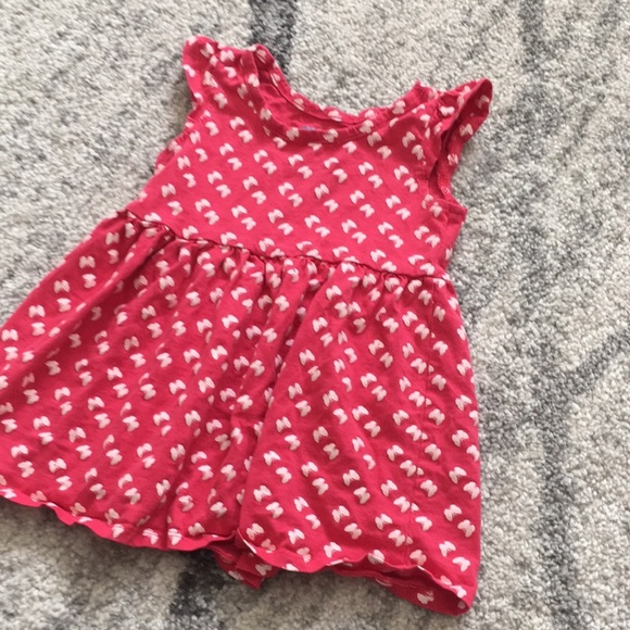 ⚡️$4 FLASH SALE⚡️ Butterfly Red Dress 12-18 - Picture 5 of 8